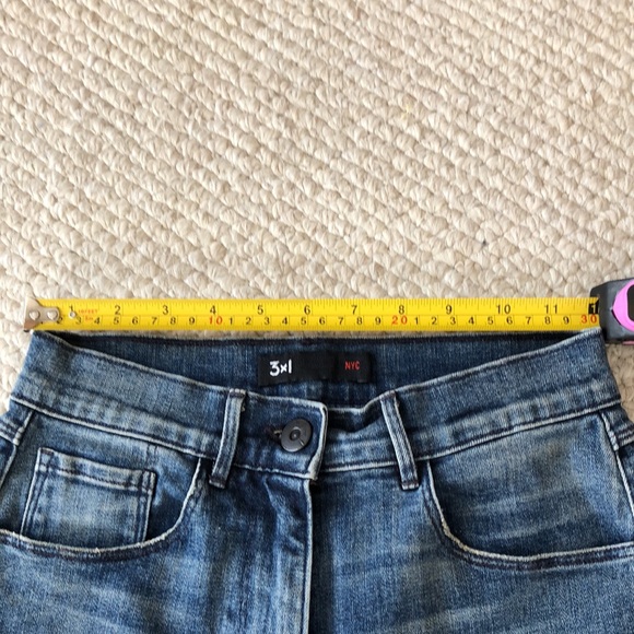 3X1 NYC frayed shorts - size 25 - Picture 2 of 8